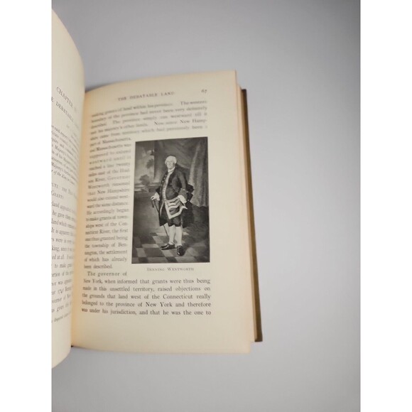 History of Vermont - Edward Collins - 1916 Revised Edition HC - Picture 9 of 9